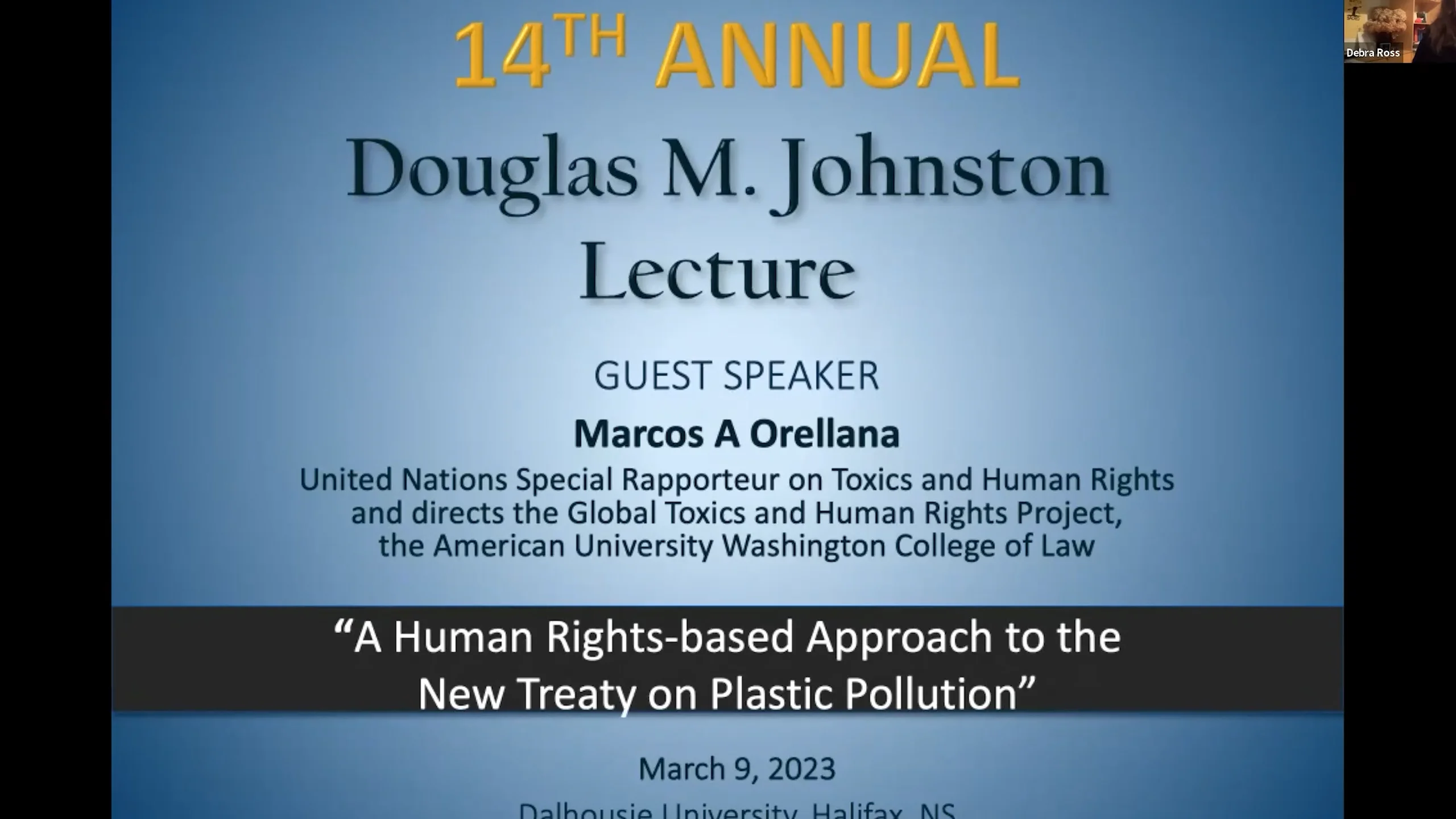 8 Marcos A Orellana: A Human Rights-based Approach to the New Treaty on  Plastic Pollution on Vimeo