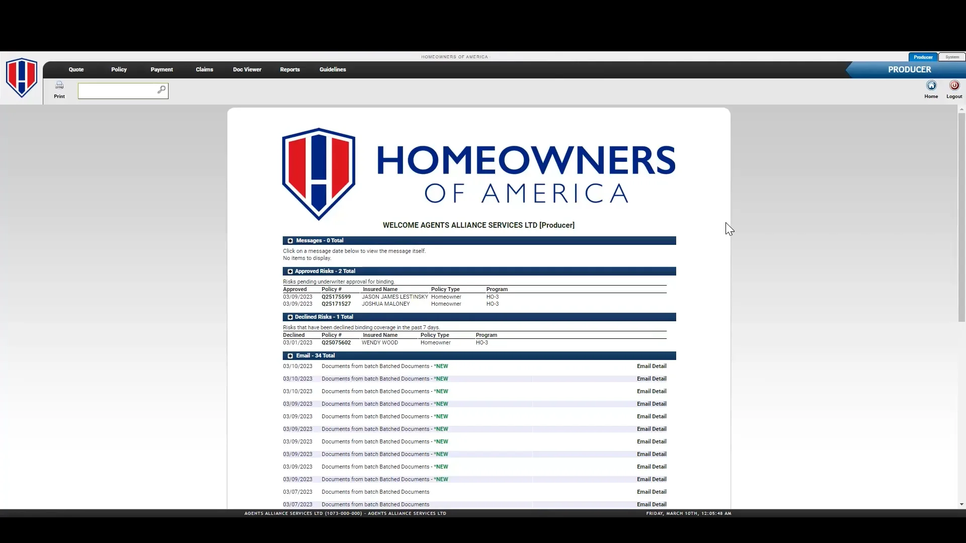 Homeowners of America Site Overview on Vimeo