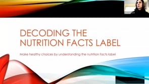 Decoding The Nutrition Facts Label - Make Healthy Choices by Understanding the Nutrition Facts Label