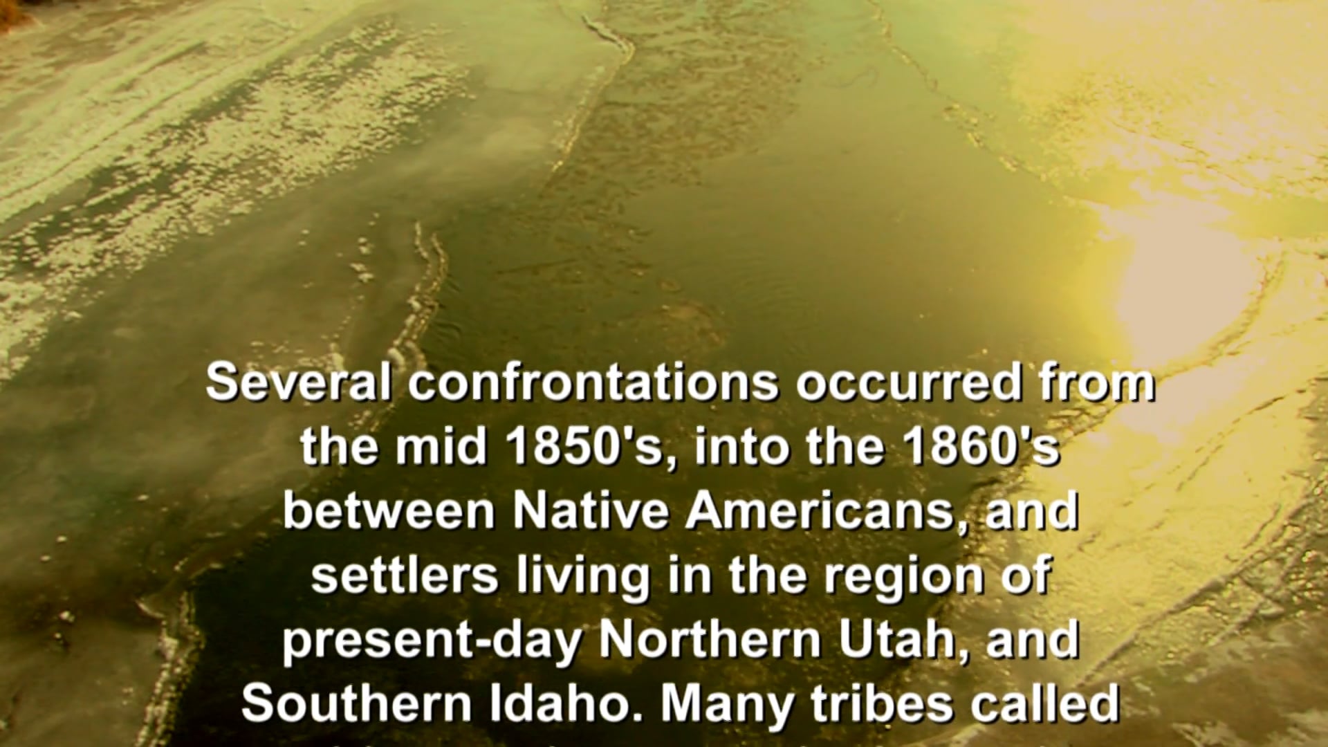 Bear River Massacre 160th Anniversary Memorial Ceremony on Vimeo