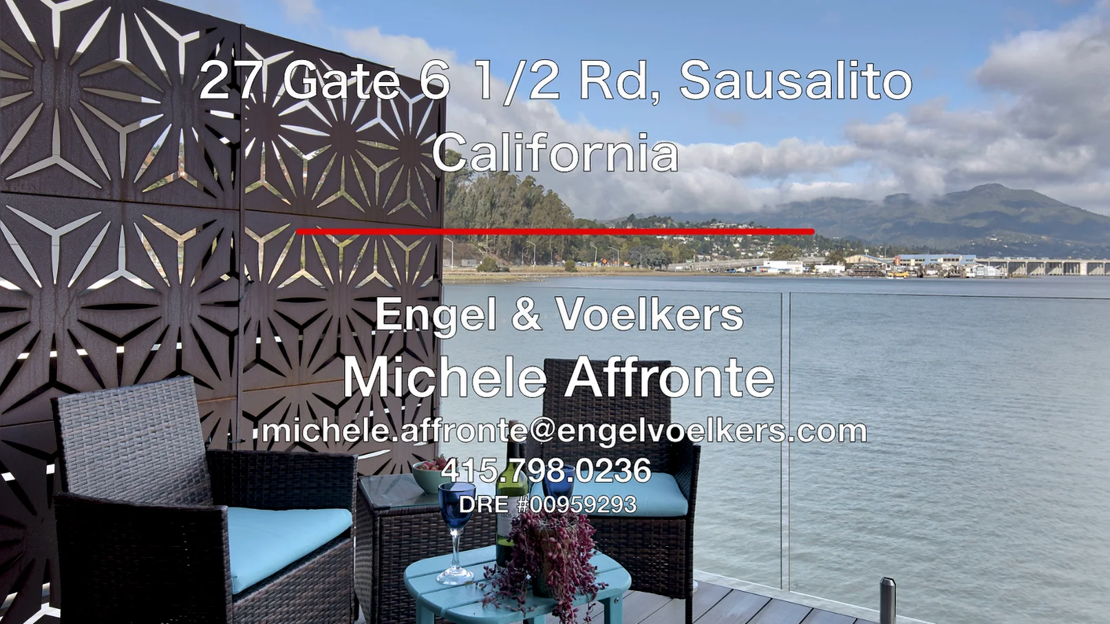 27 Gate 6 1 2 Rd Sausalito CA Video Tour.mov