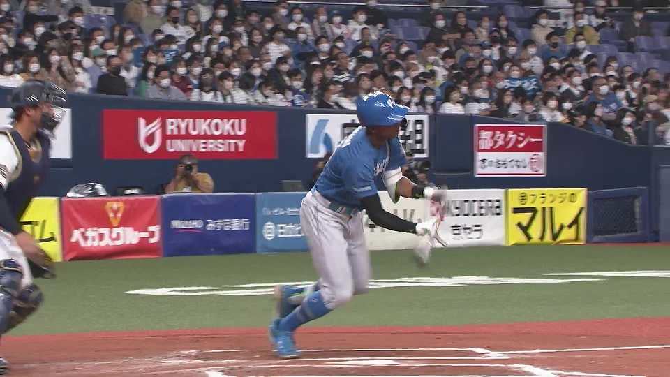 【メンツ濃すぎ…】スピード&パワー『ファイターズ・矢澤・五十幡・万波…押せ押せ3連打！』