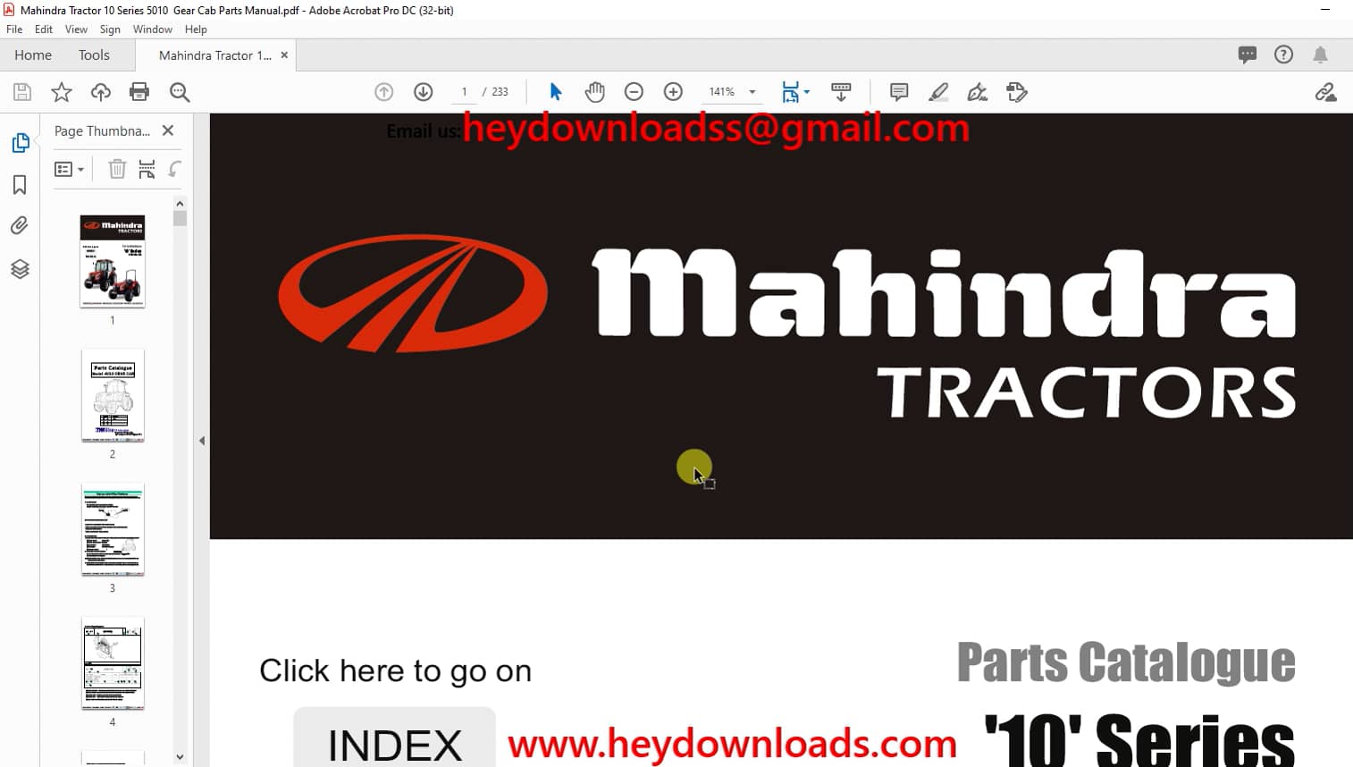 Mahindra Tractor 10 Series 5010 Gear Cab Parts Manual Pdf Download On Vimeo 9242