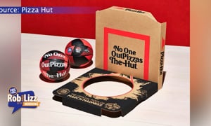 Pizza Hut Basketball Goal