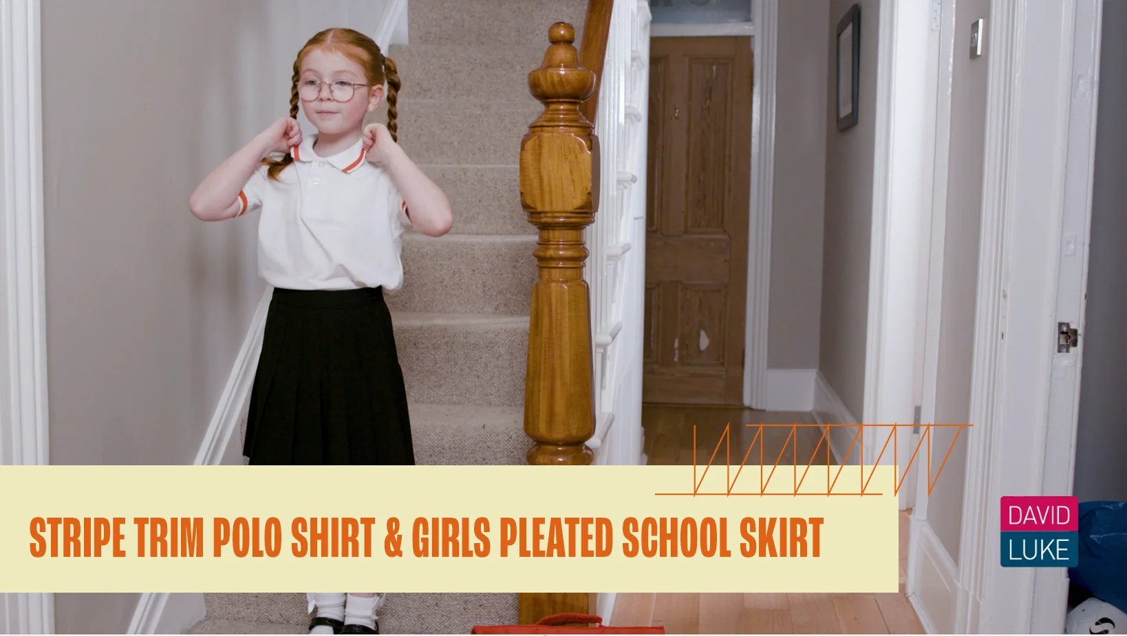 David Luke - Girls Pleated School Skirt on Vimeo
