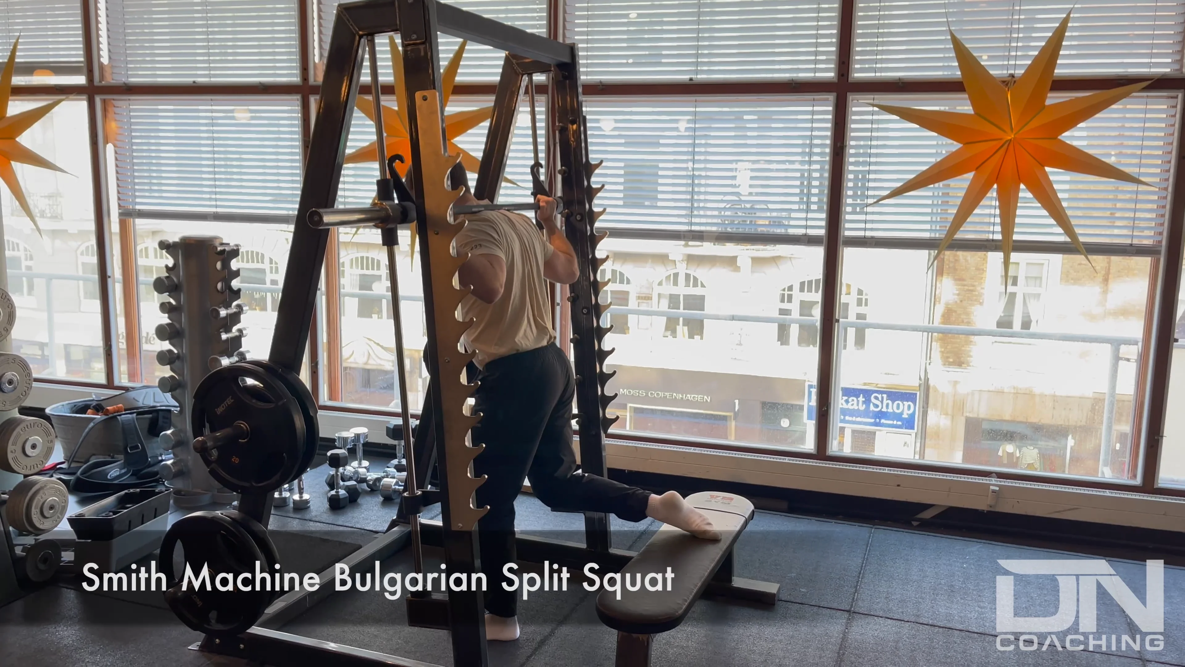 Soft Box Weighted Bulgarian Split Squat on Vimeo