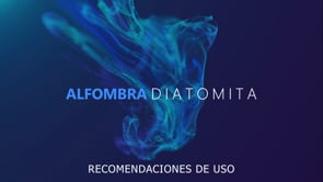Alfombra diatomita - uso