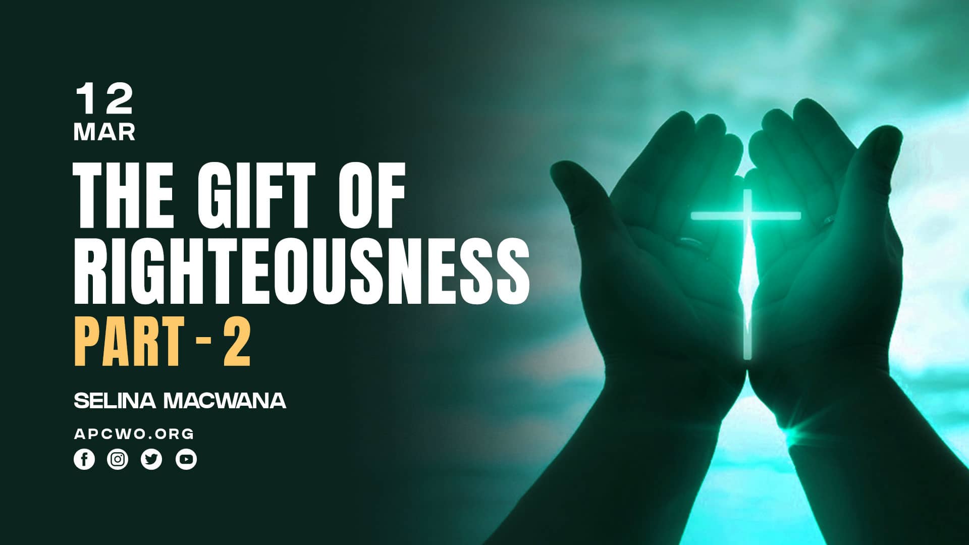 The Gift of Righteousness Part-2 | Sermon Highlights on Vimeo