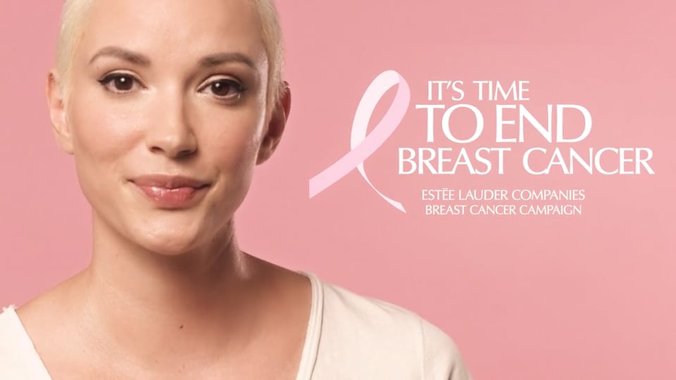 Estee Lauder Time To End Breast Cancer - Youtube