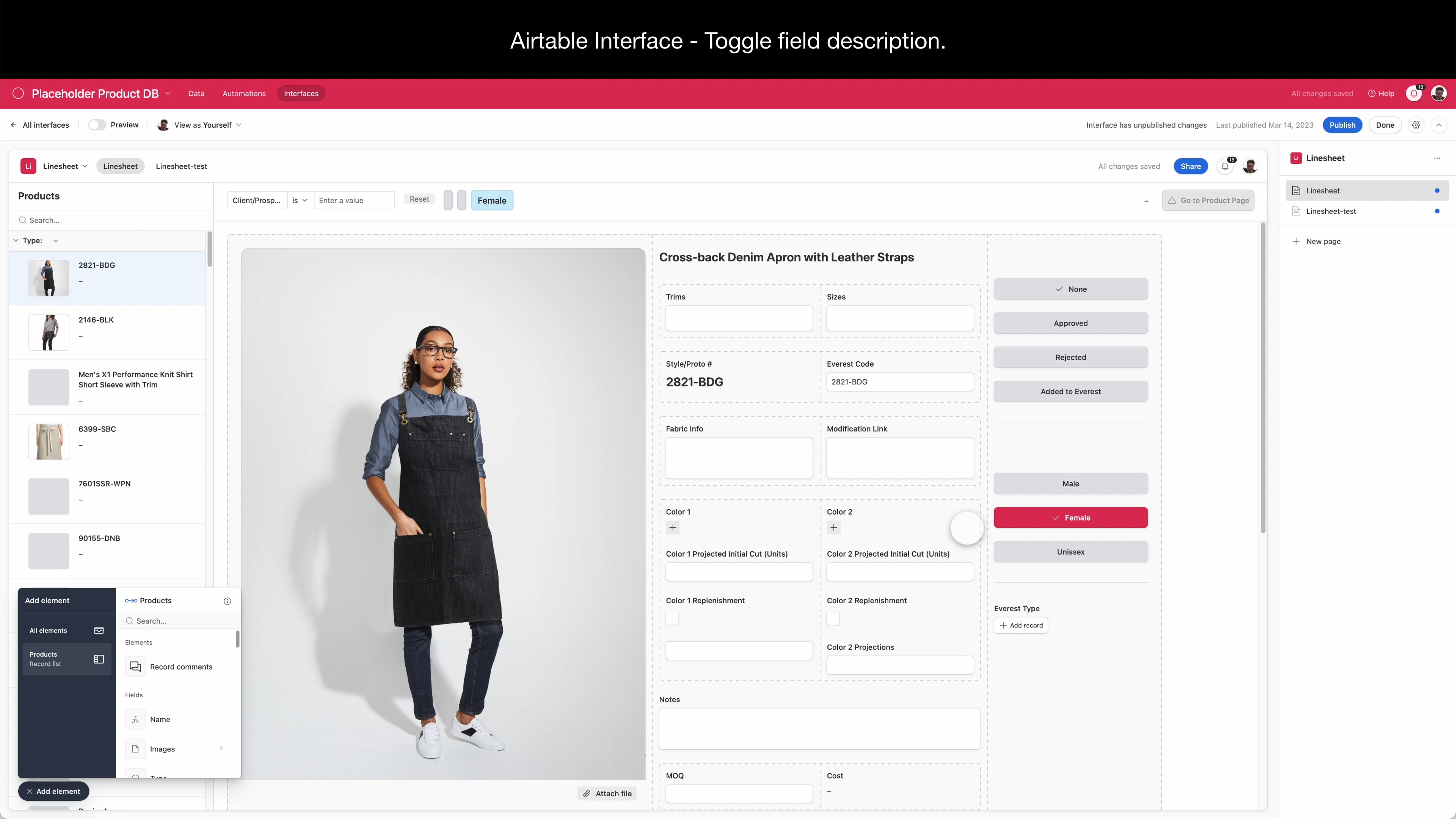 airtableinterface description.mp4 on Vimeo