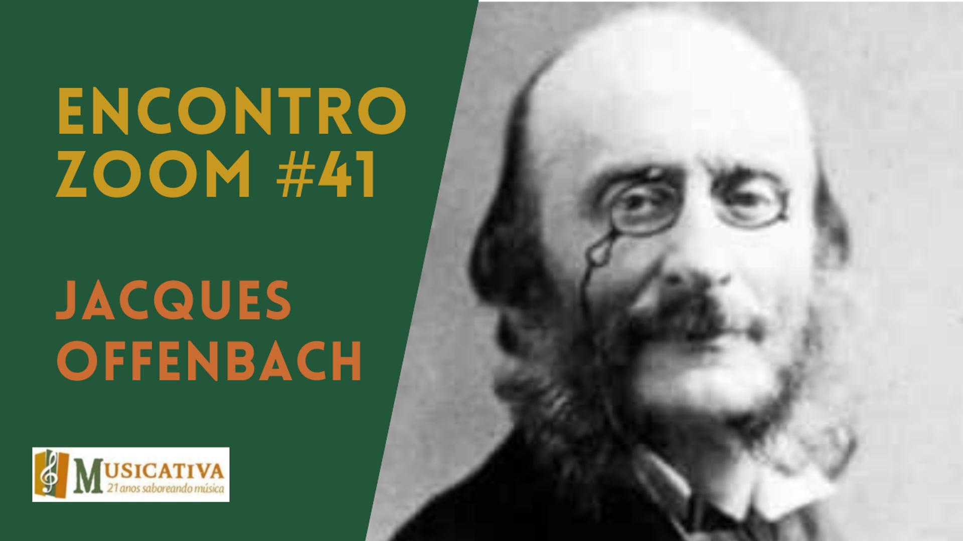 Encontro Zoom #41: Jacques Offenbach, precursor do teatro musical moderno