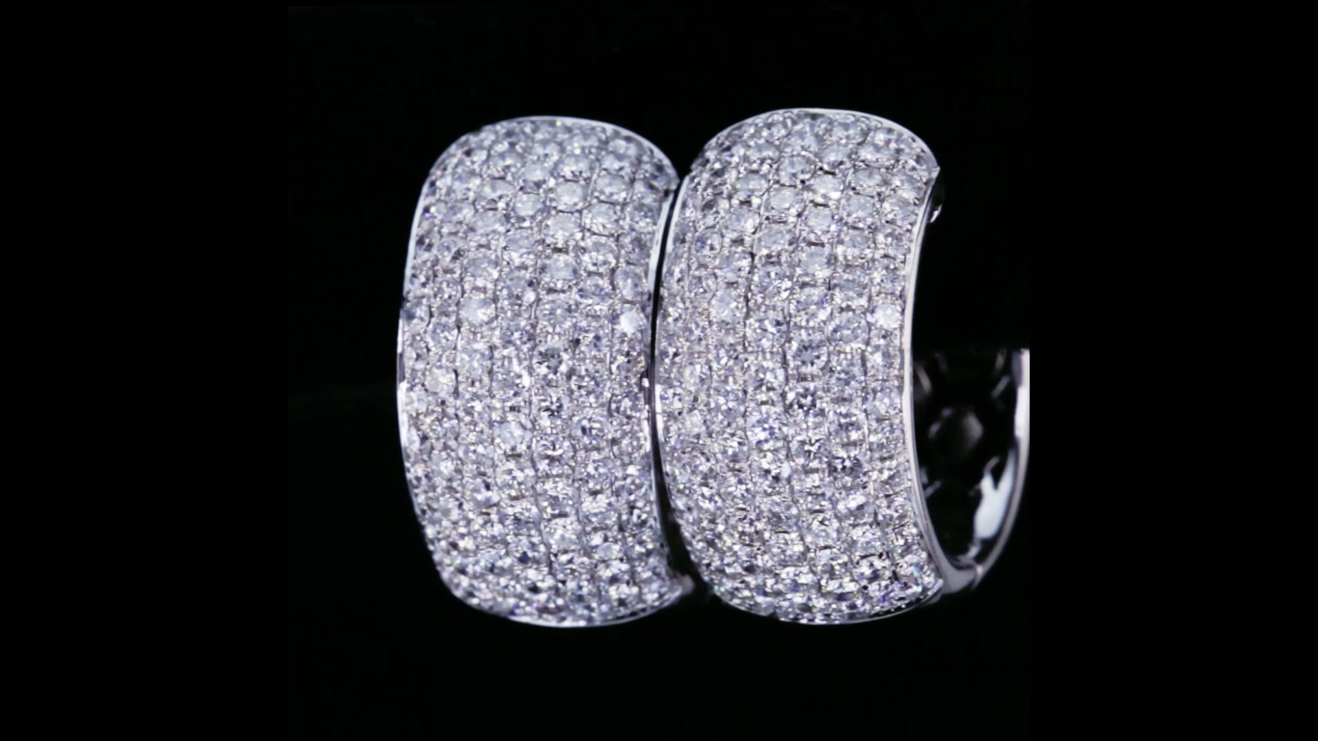 Orecchini A Cerchio In Argento 925 – Taglio Diamante, Spessore 3 Mm, Diametro 50 Mm, Per Donna