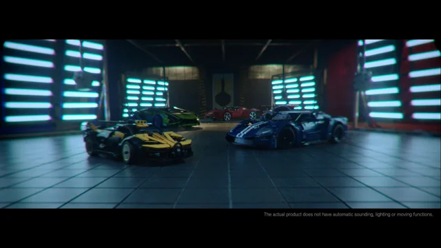 Lego China brings dream cars to life in hyper realistic film