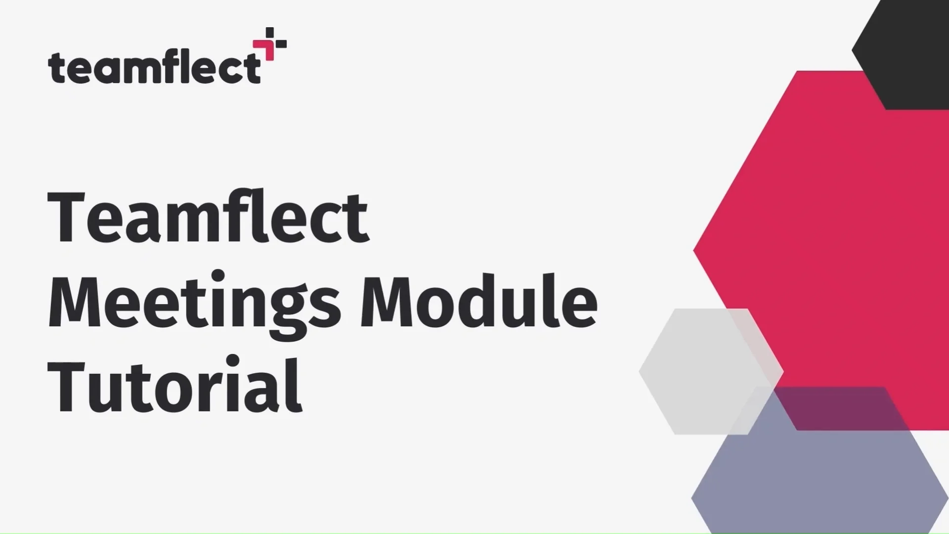 Meetings Module Tutorial on Vimeo