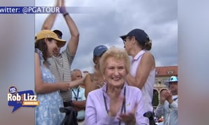 Grandma Follows Golf Champ Around the World