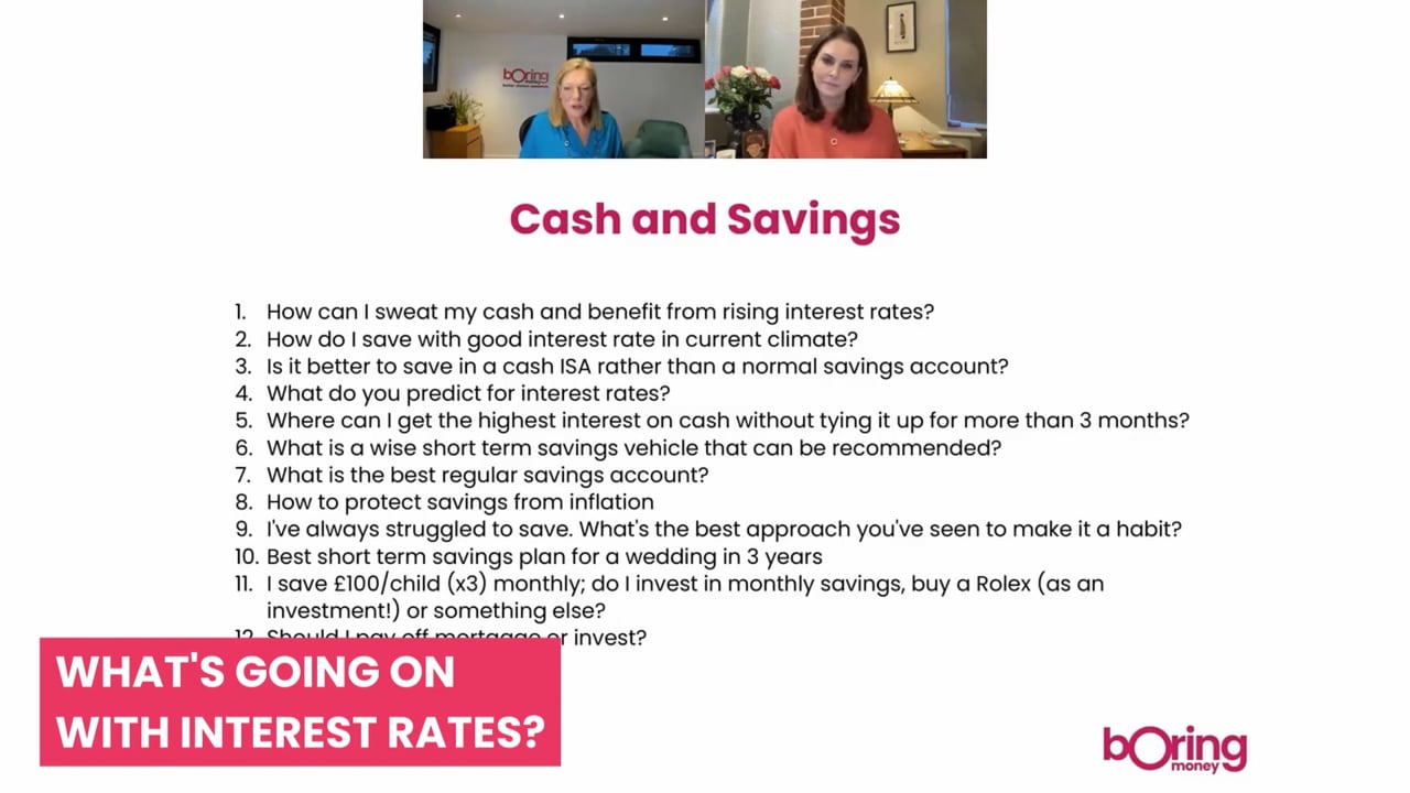What's going on with interest rates