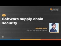 An introduction to Software Supply Chain