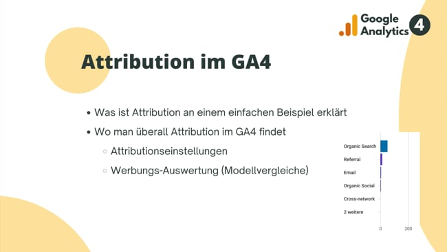 Attribution im GA4