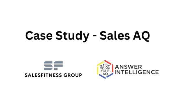 Thumbnail for '9. Case Study &#8211; Sales AQ' video