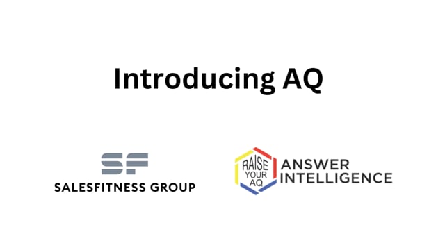 Thumbnail for '3. Introducing AQ' video