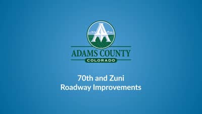 70th and Zuni Roadway Improvements