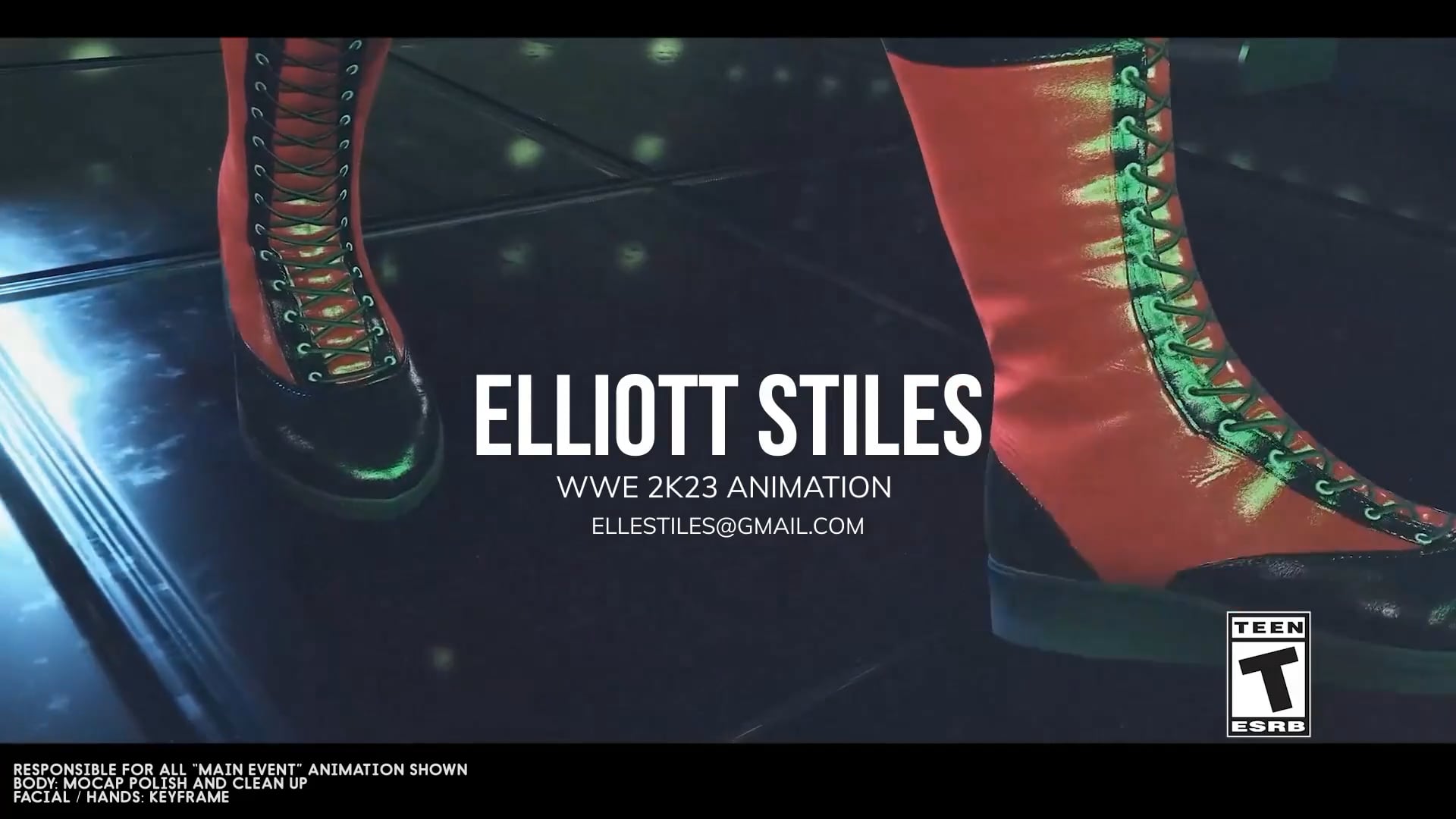 2023 Animation Reel - WWE2k23