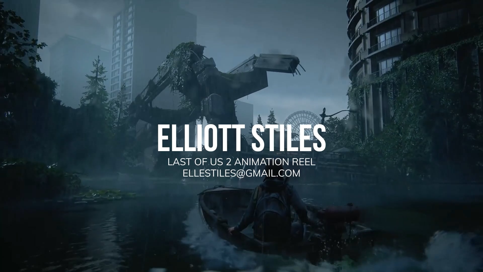 Last of Us 2 - Animation Reel