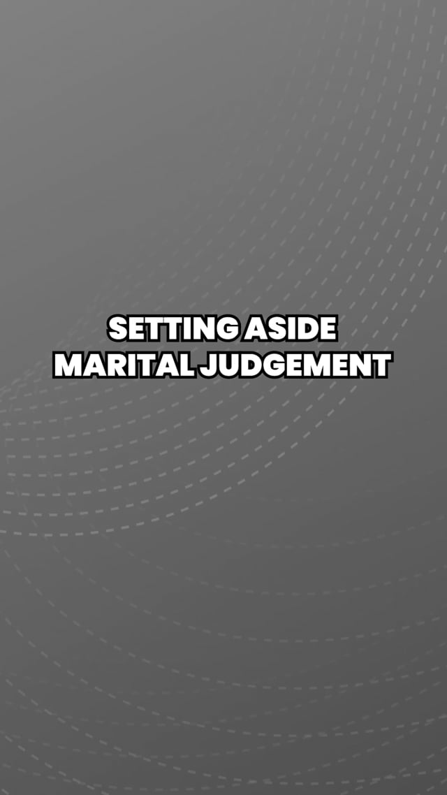 Setting Aside Marital Judgement