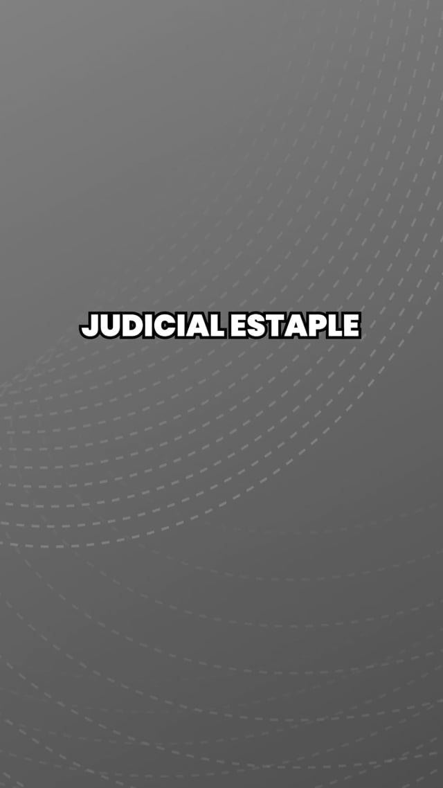 Judicial Estaple