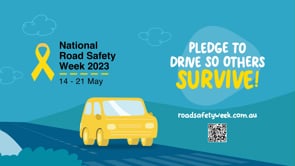National Road Safety week:urges Australians to take saftey pledge