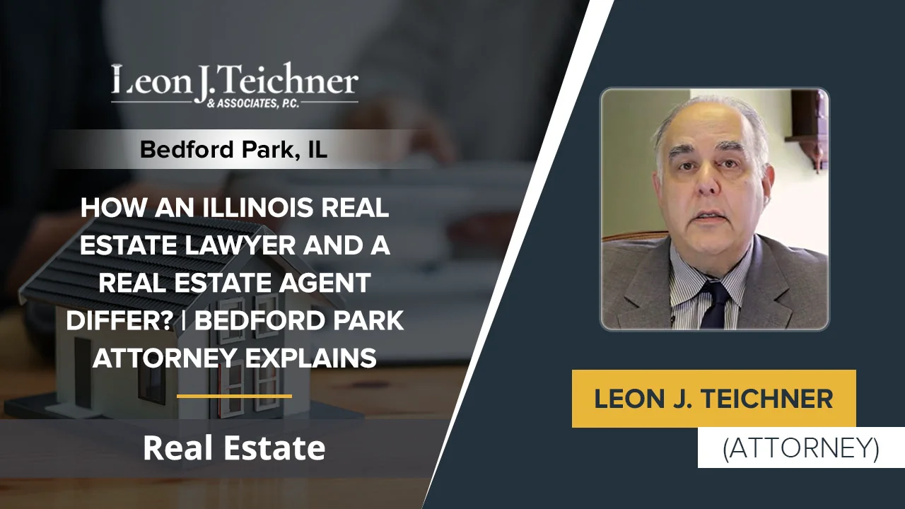 How An Illinois Real Estate Lawyer And A Real Estate Agent Differ