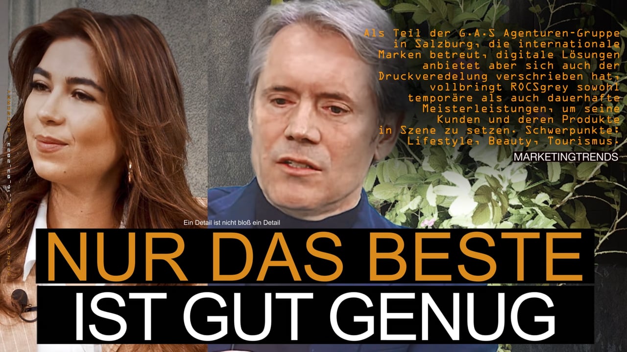 agency log: ROCSgrey &#8211; Nur das Beste ist gut genug