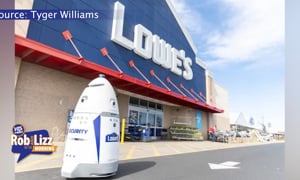 Lowe's Security Robot