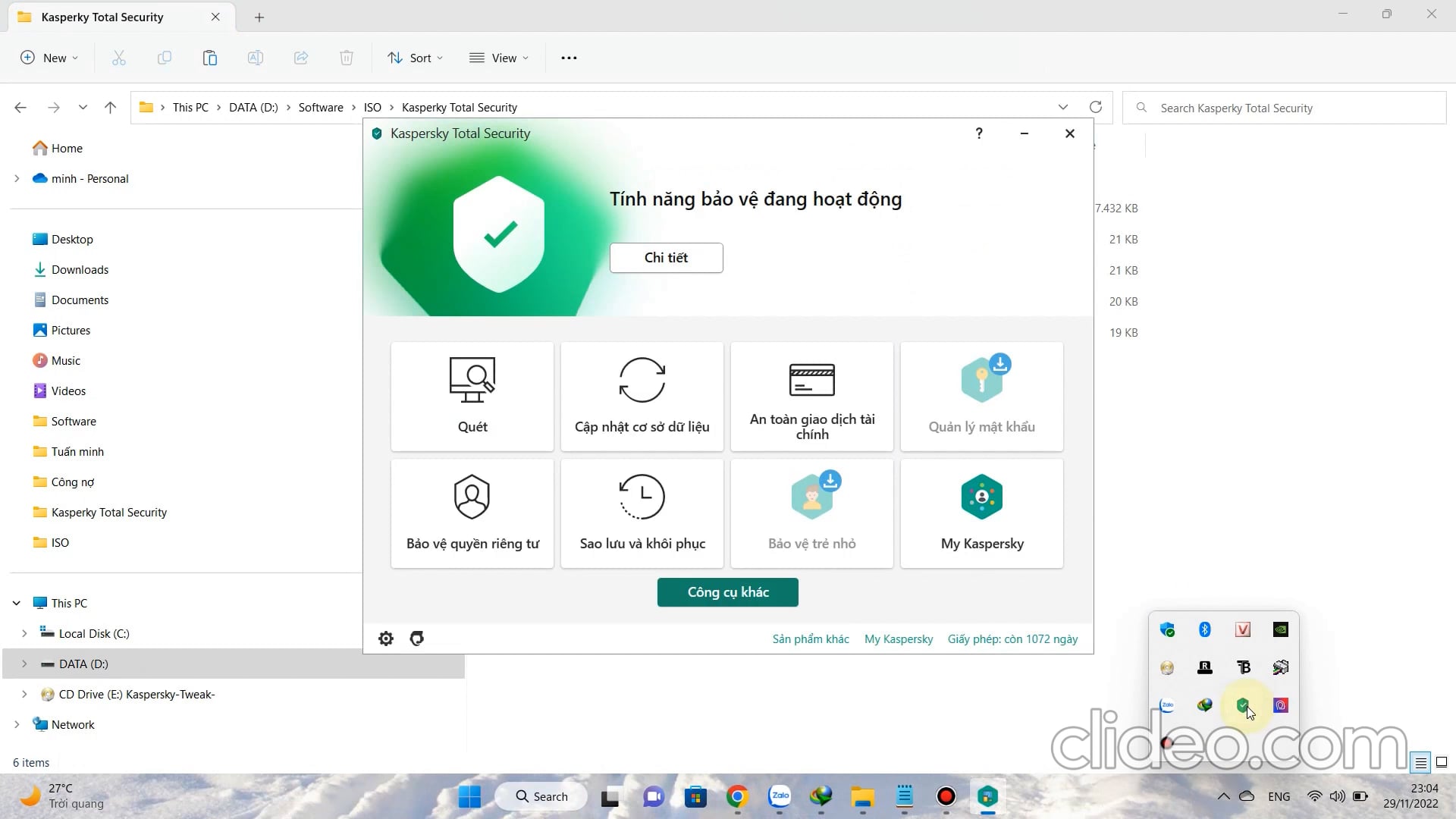 kaspersky tweak assistant