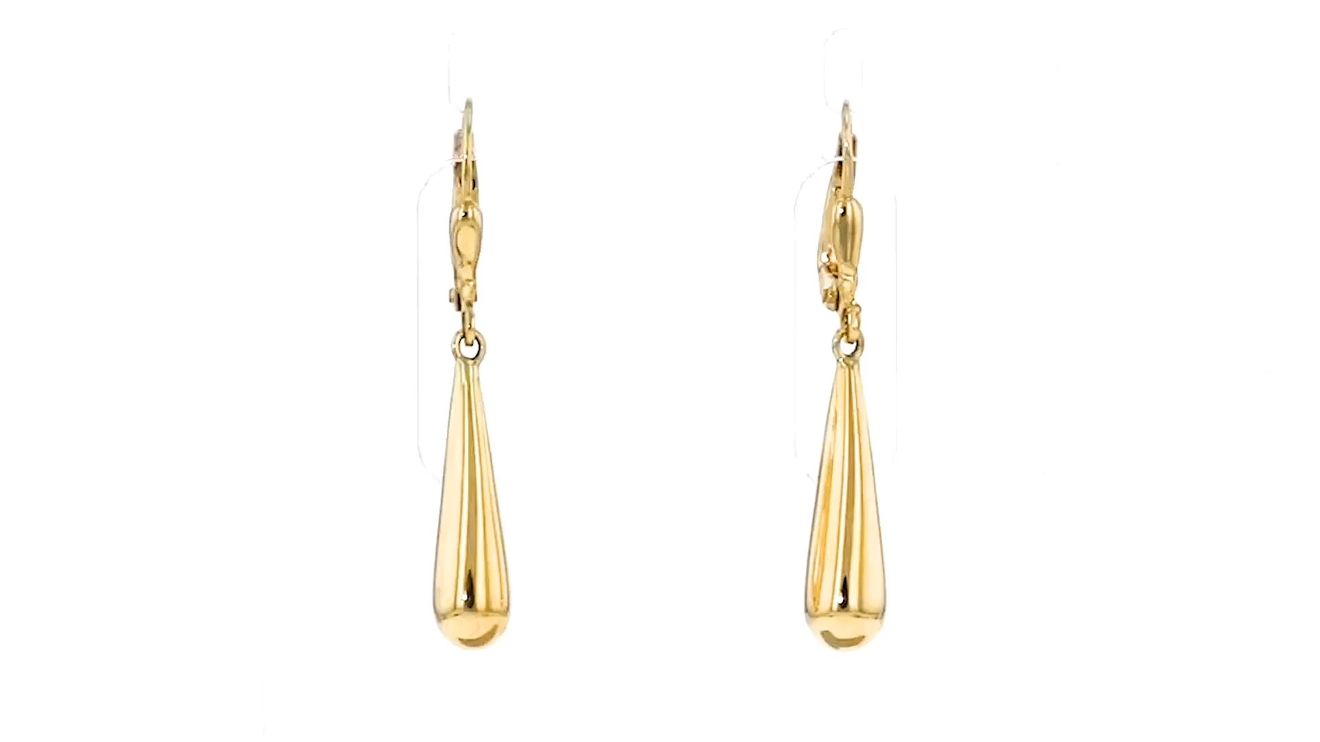 14kt Yellow Gold Teardrop Earrings | Ross Simons