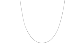 Italian 1.2mm Sterling Silver Adjustable Square Snake-Chain Necklace
