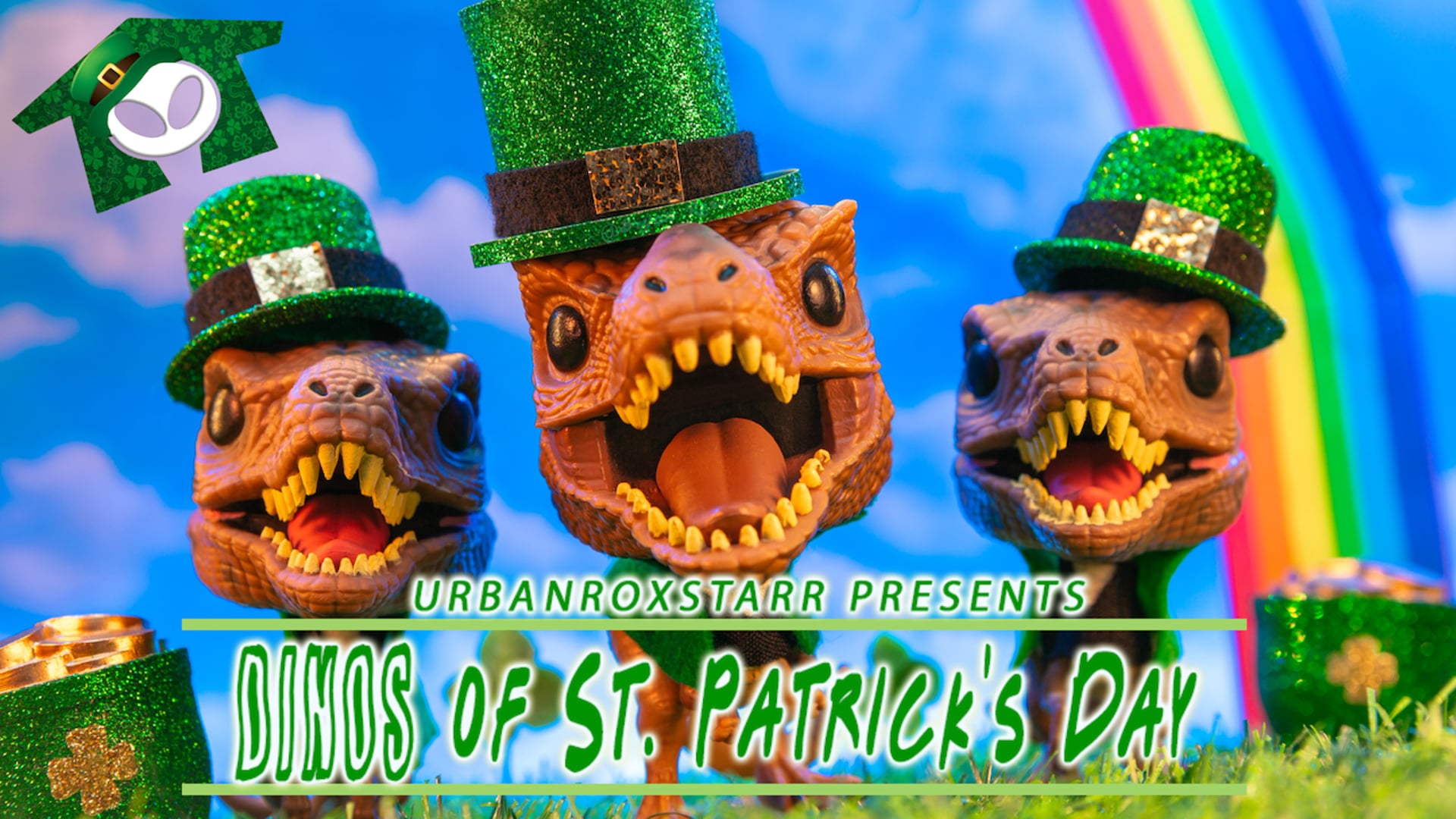 Dinos of St. Patrick's Day