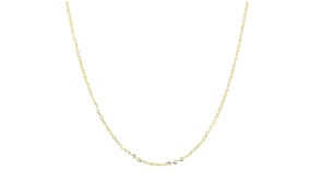 Italian 1mm 18kt Yellow Gold Cable-Chain Necklace