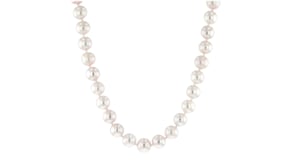 6-7mm Cultured Pearl Necklace with Sterling Silver