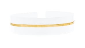 3mm 18kt Gold Over Sterling Herringbone Anklet