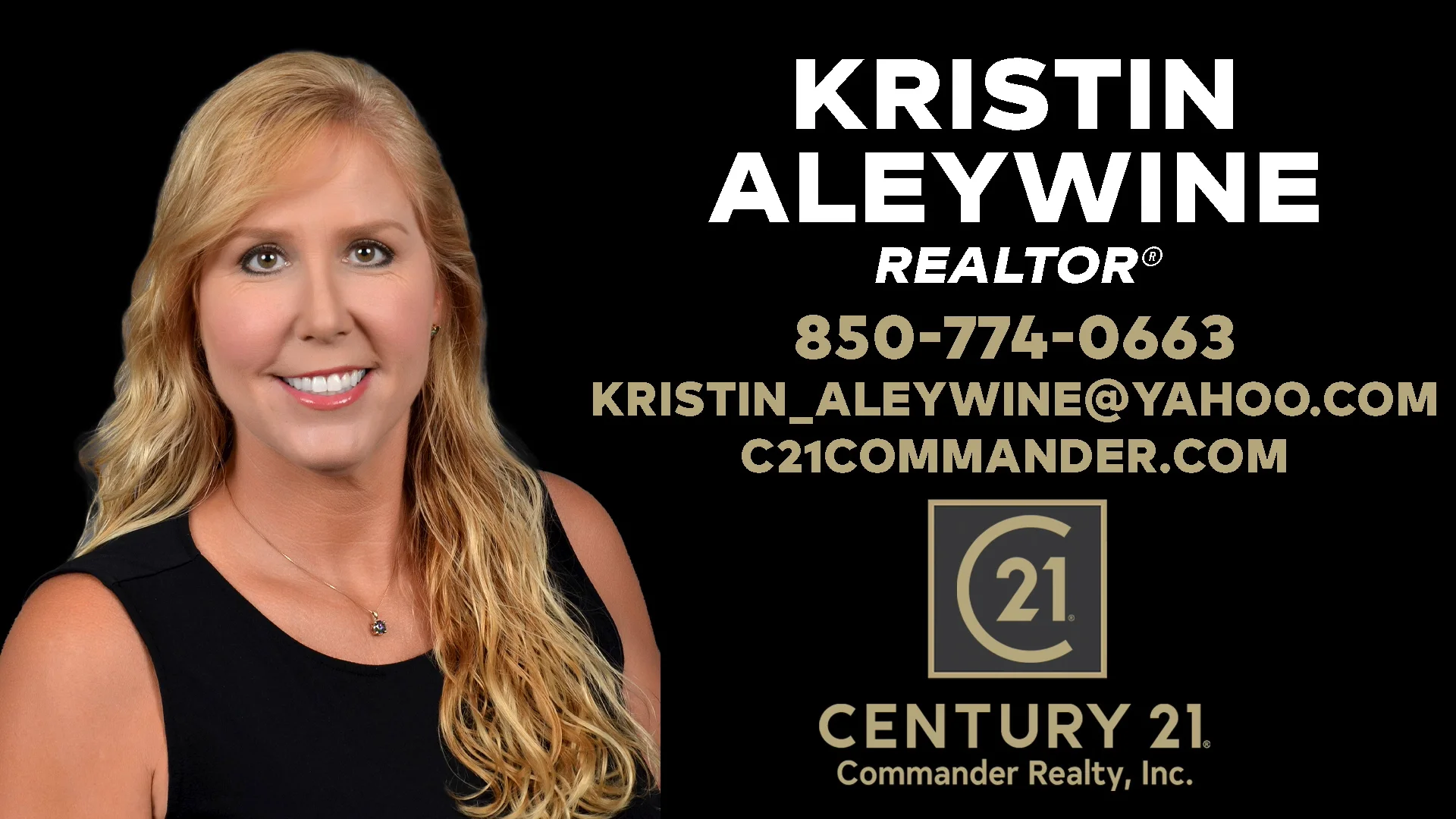 Kristin Aleywine CENTURY 21 Commander Realty on Vimeo