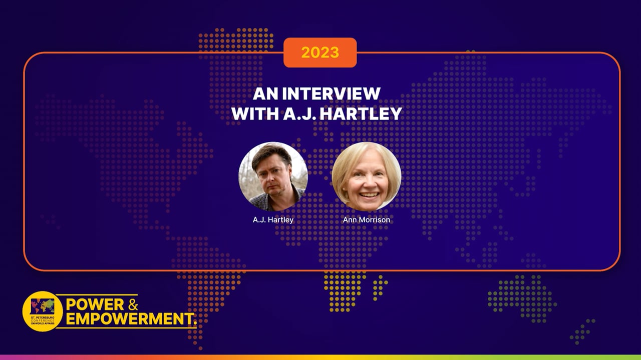 2023 An Interview with A.J. Hartley