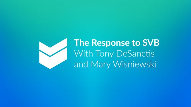 The Response to SVB  //  Cornerstone Hot Takes