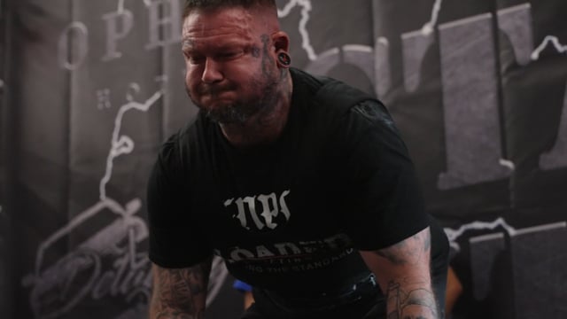 Frame from Gym promo, One Strength