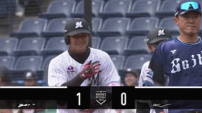 【2回裏】満塁から逆方向への一打!! マリーンズ・藤岡裕大 同点タイムリーヒット!!  2023年3月17日 千葉ロッテマリーンズ 対 埼玉西武ライオンズ