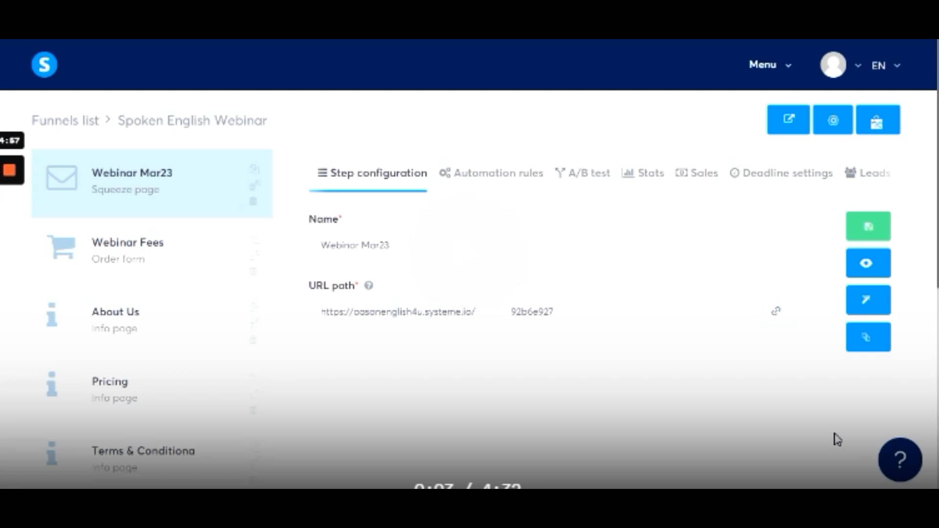 Systeme io error on vimeo
