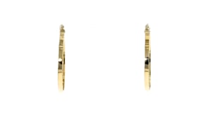 Italian 14kt Yellow Gold Hoop Earrings. 1 18