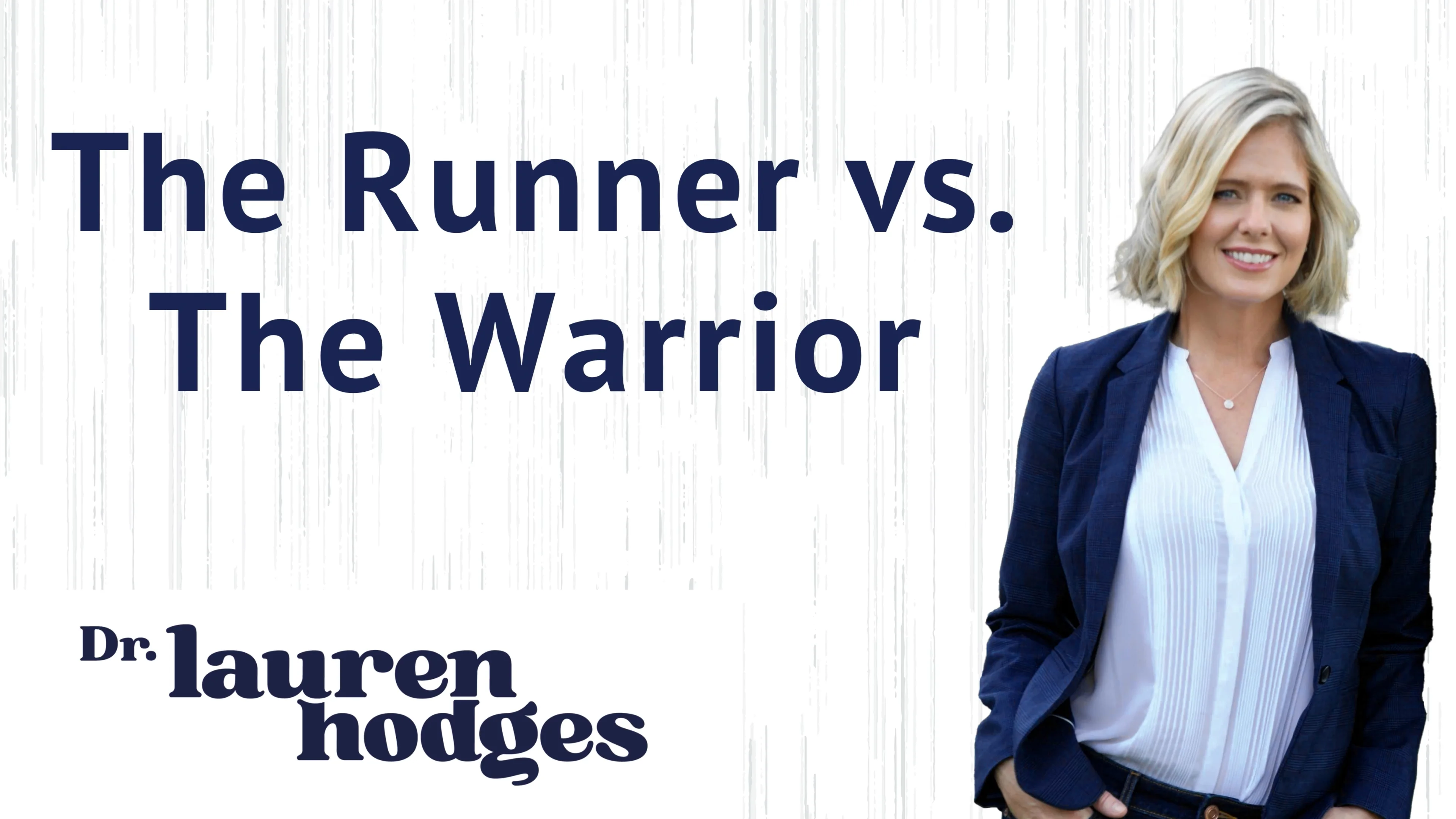 The Runner vs. the Warrior on Vimeo