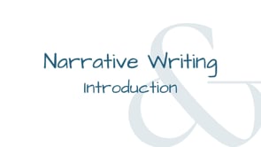 Narrative Writing Workshop - Introduction