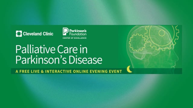 Palliative Care and Parkinson's Disease Symposium 3-16-23